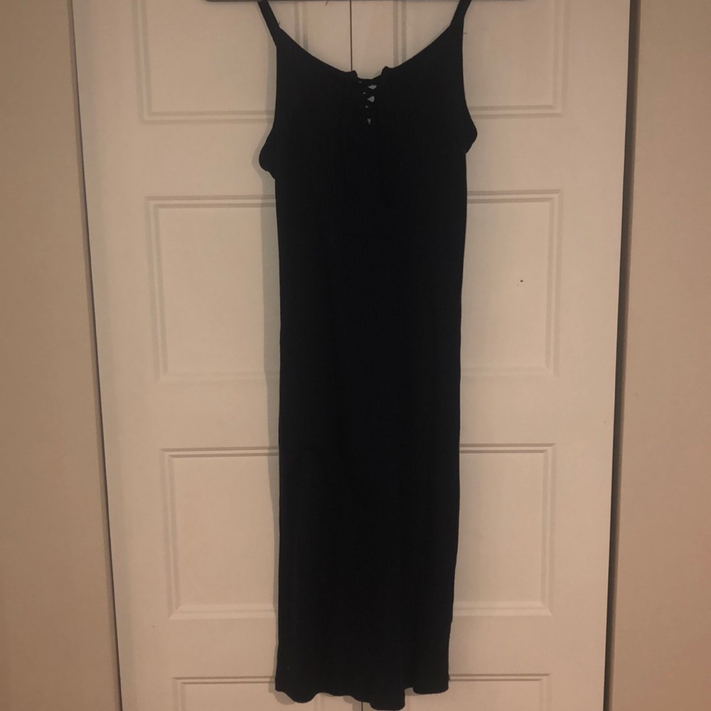 Roxy- ribbed cotton mini dress